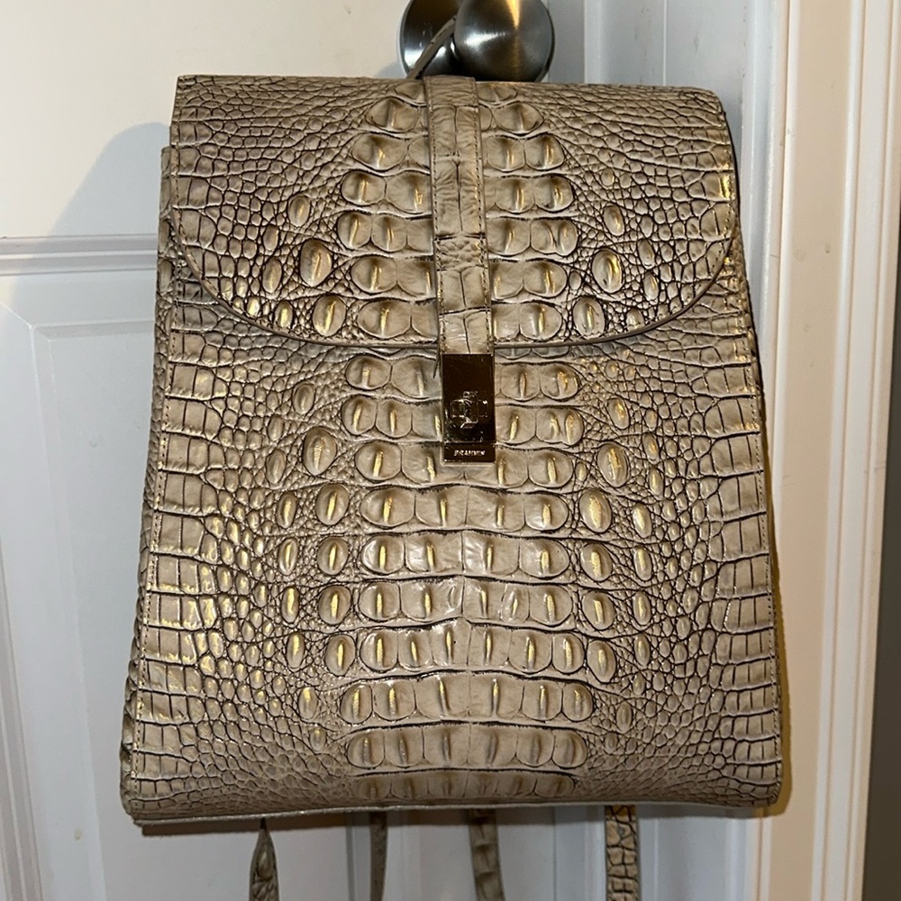 BRAHMIN Sadie Scallop Ombre Backpack